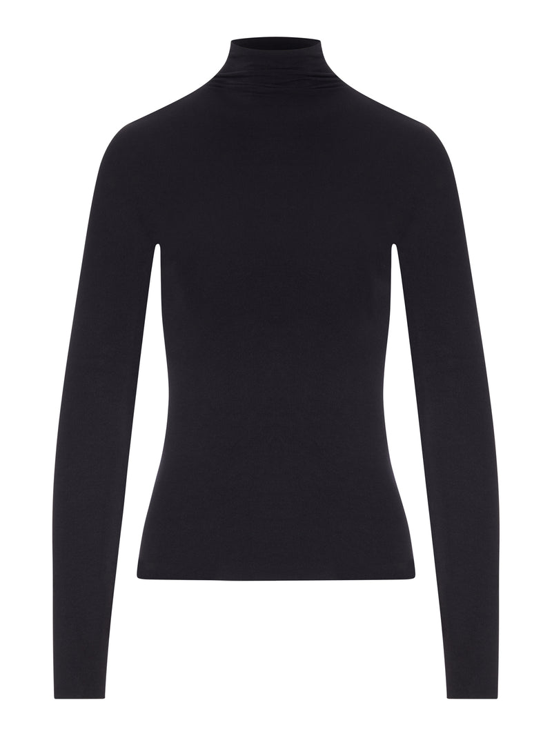 TOP IN JERSEY DI NYLON STRETCH SENZA CUCITURE
