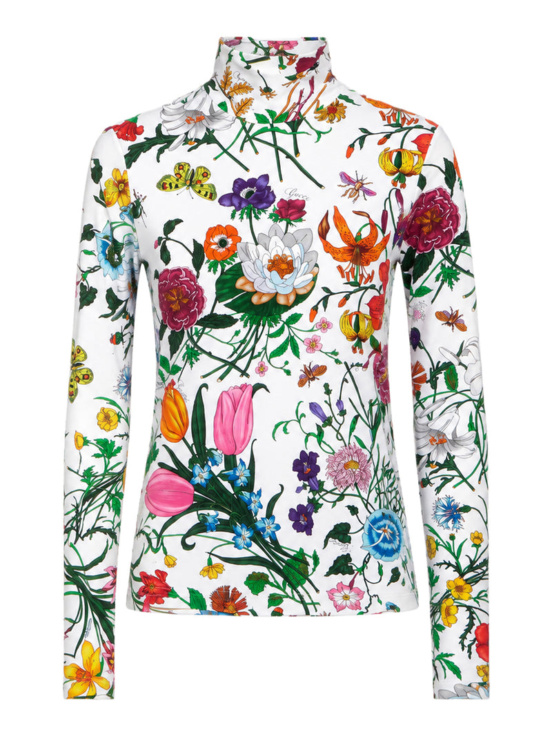 T-SHIRT STAMPATA IN JERSEY DI NYLON