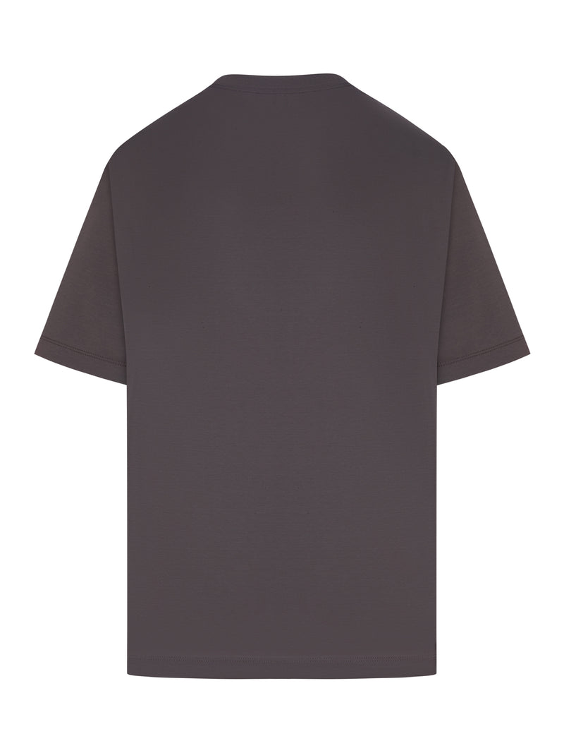 T-SHIRT IN JERSEY DI COTONE CON STAMPA