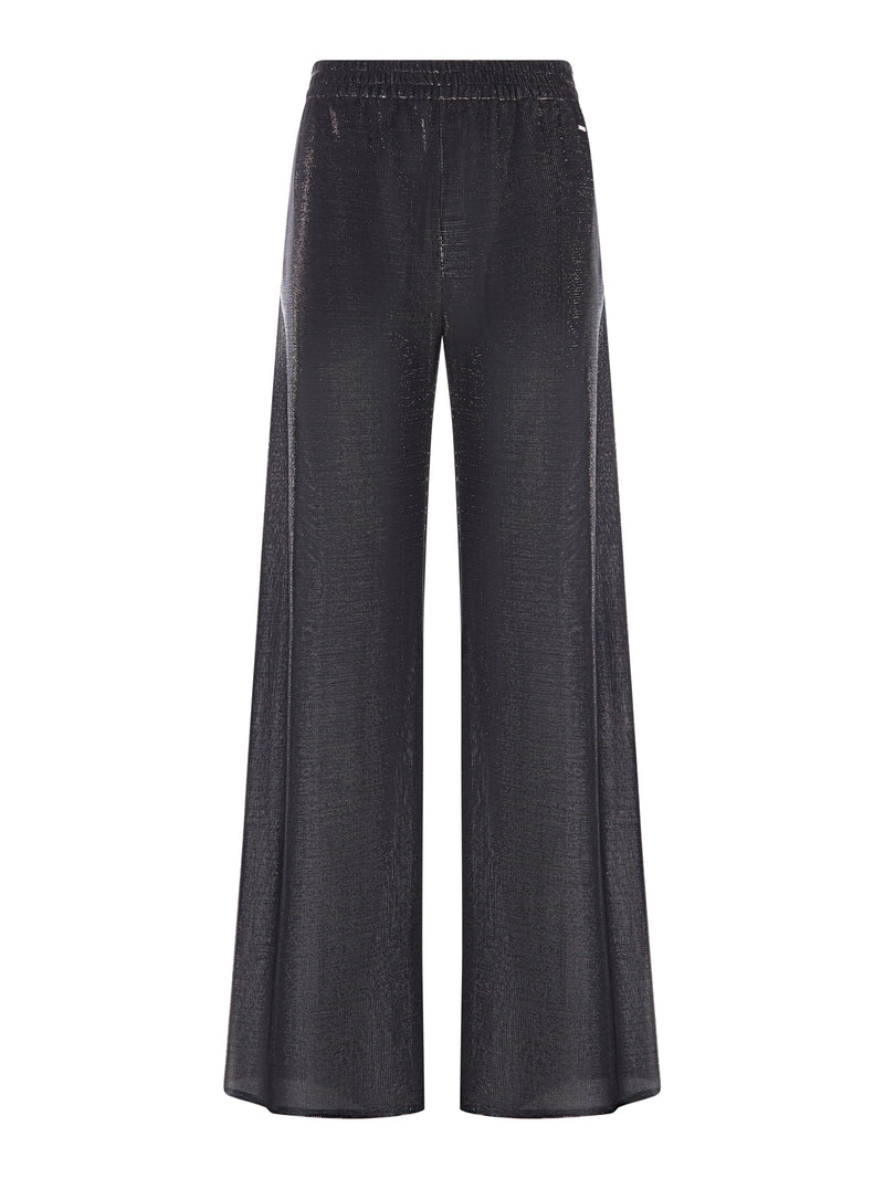 PANTALONE IN JERSEY CON EFFETTO IRIDESCENTE