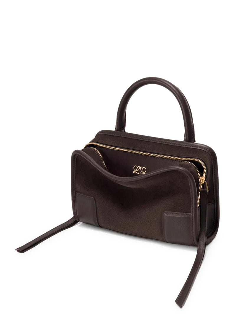 BORSA AMAZONA 180 MINI IN PELLE SCAMOSCIATA
