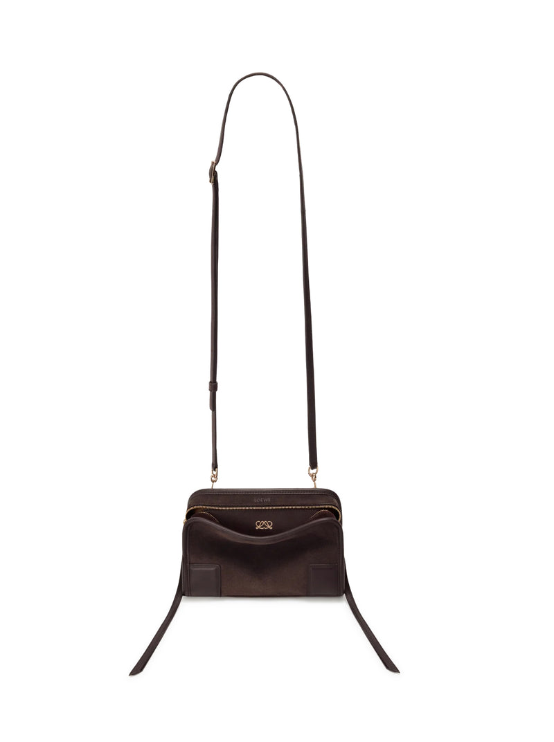 BORSA AMAZONA 180 MINI IN PELLE SCAMOSCIATA