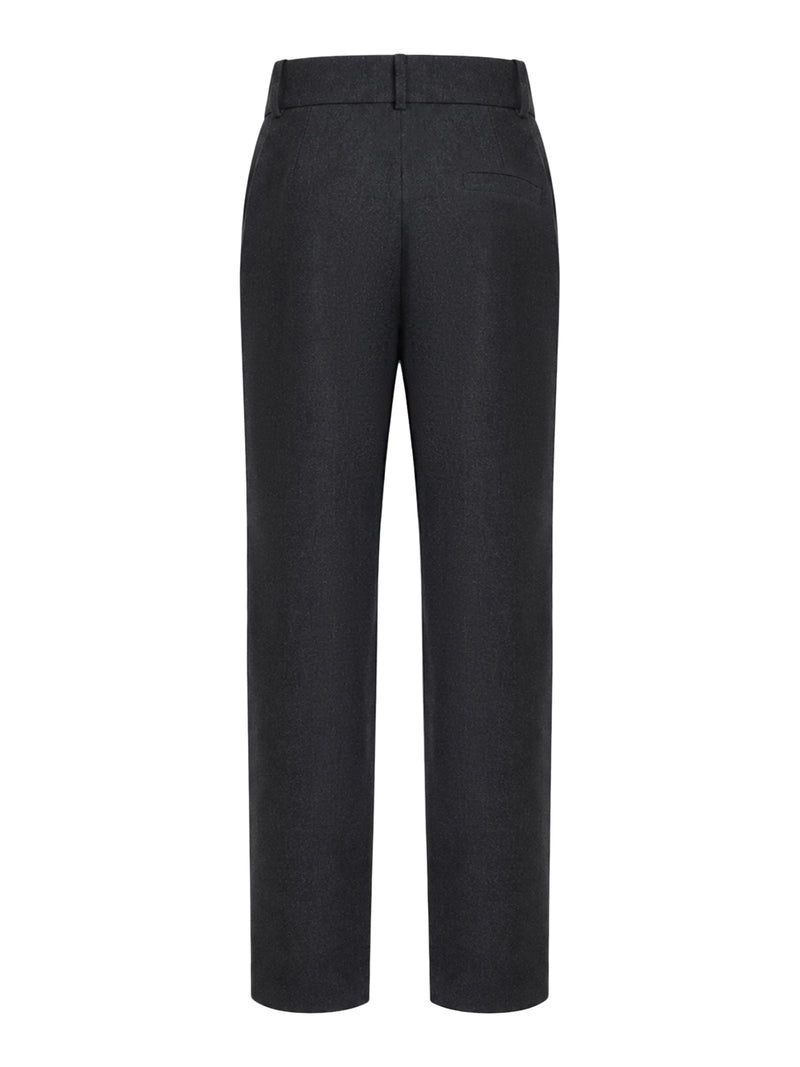 PANTALONE SARTORIALE IN LANA CON PINCES