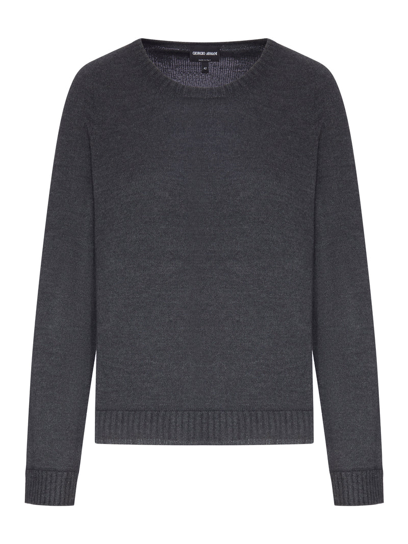 MAGLIA GIROCOLLO GRIGIO ANTRACITE
