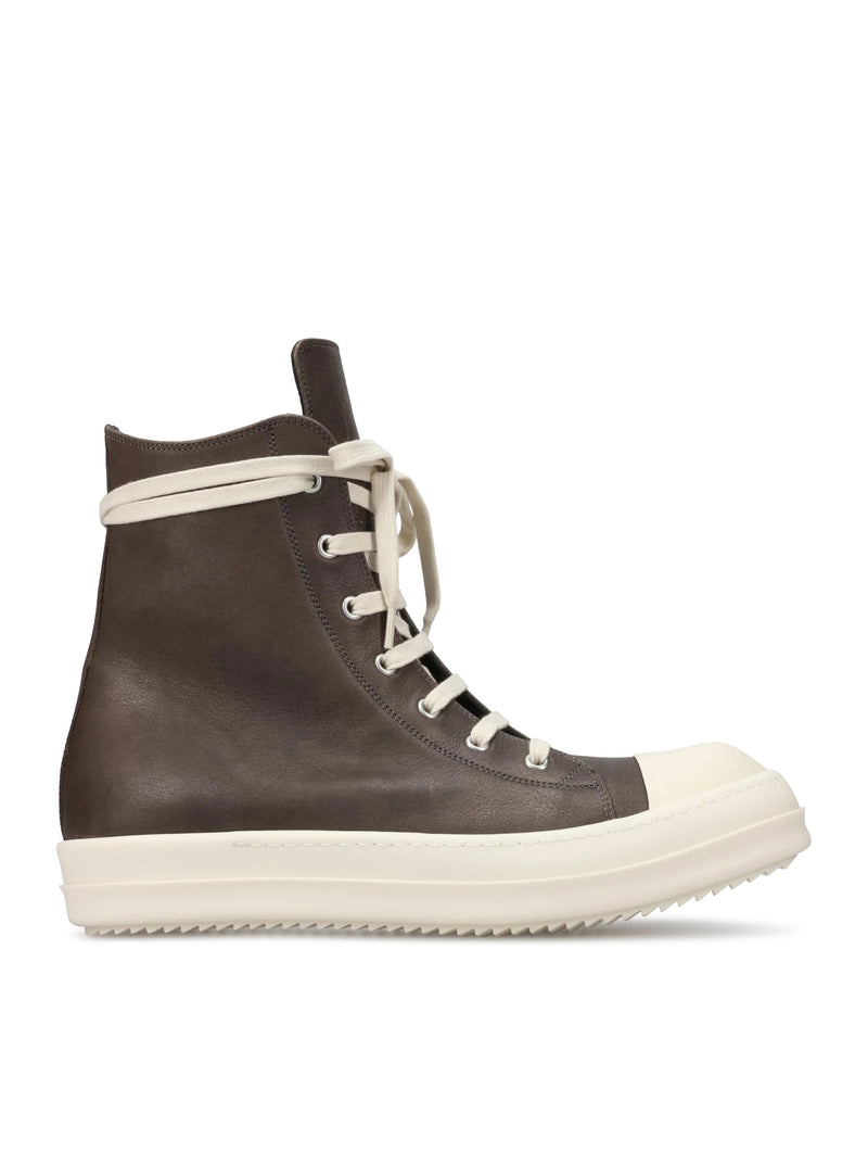 SNEAKERS WASHED IN PELLE