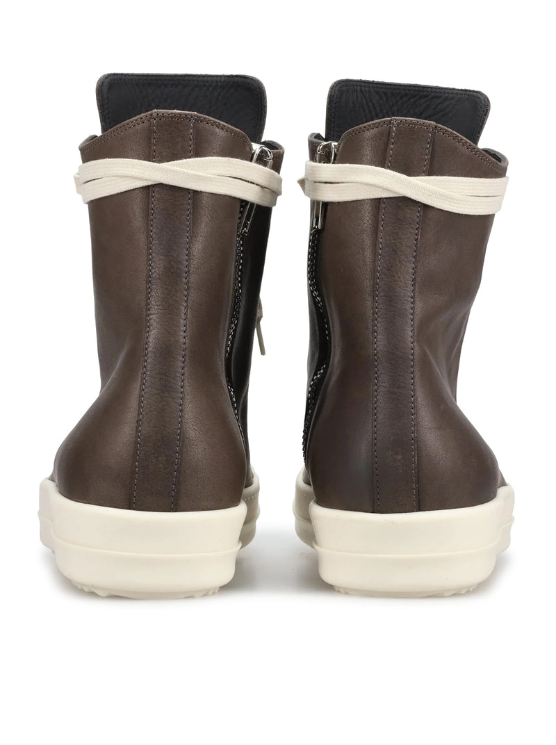 SNEAKERS WASHED IN PELLE