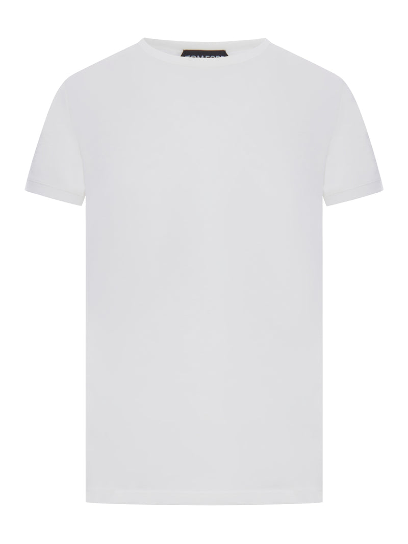 T-SHIRT IN COTONE CON GIROCOLLO TOM FORD