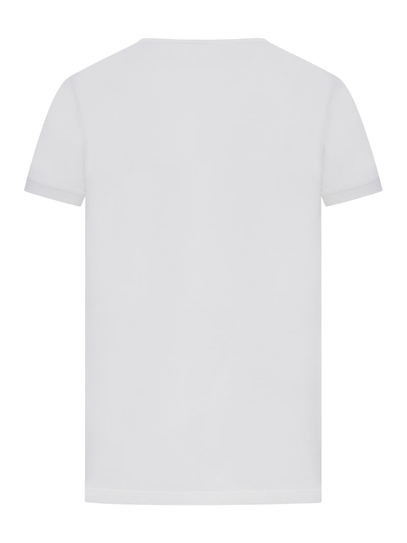 T-SHIRT IN COTONE CON GIROCOLLO TOM FORD