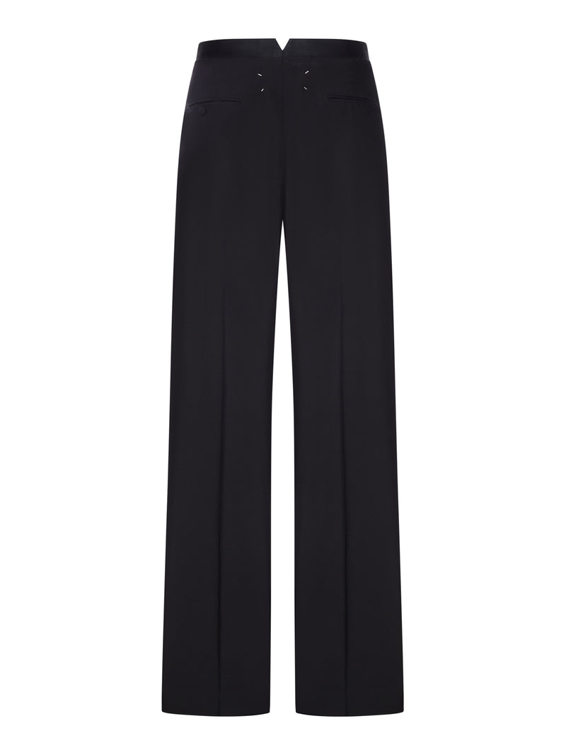 PANTALONI TAILORED A GAMBA AMPIA
