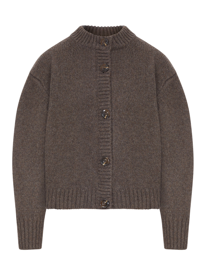 CARDIGAN  LEONARD IN LANA COMPATTA