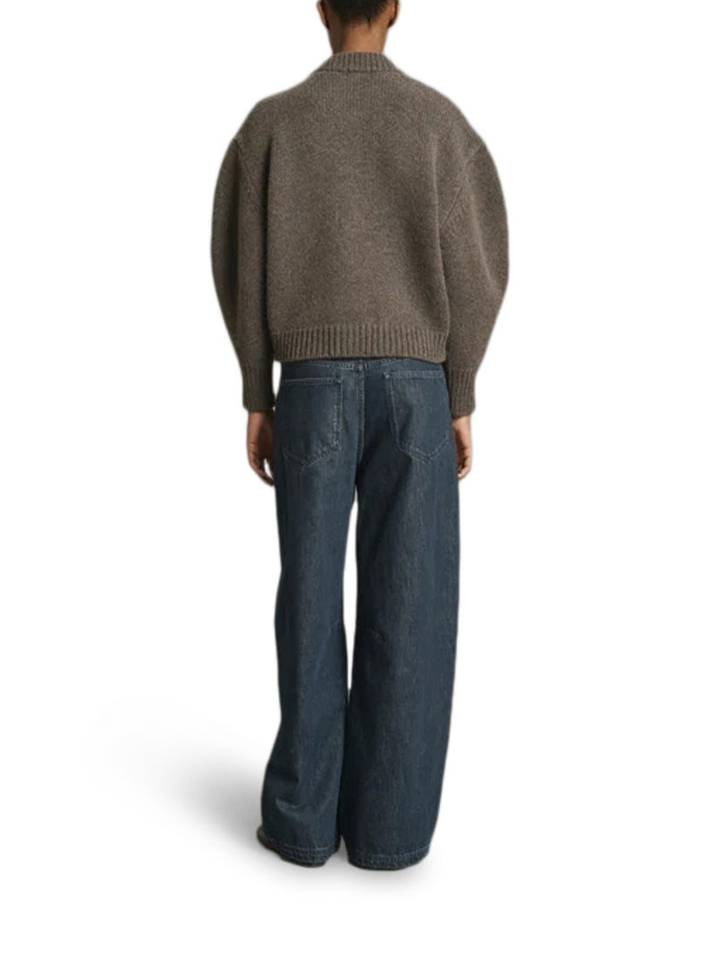 CARDIGAN  LEONARD IN LANA COMPATTA