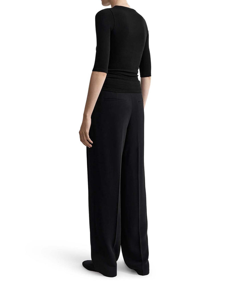 PANTALONI NERI WIDE LEG