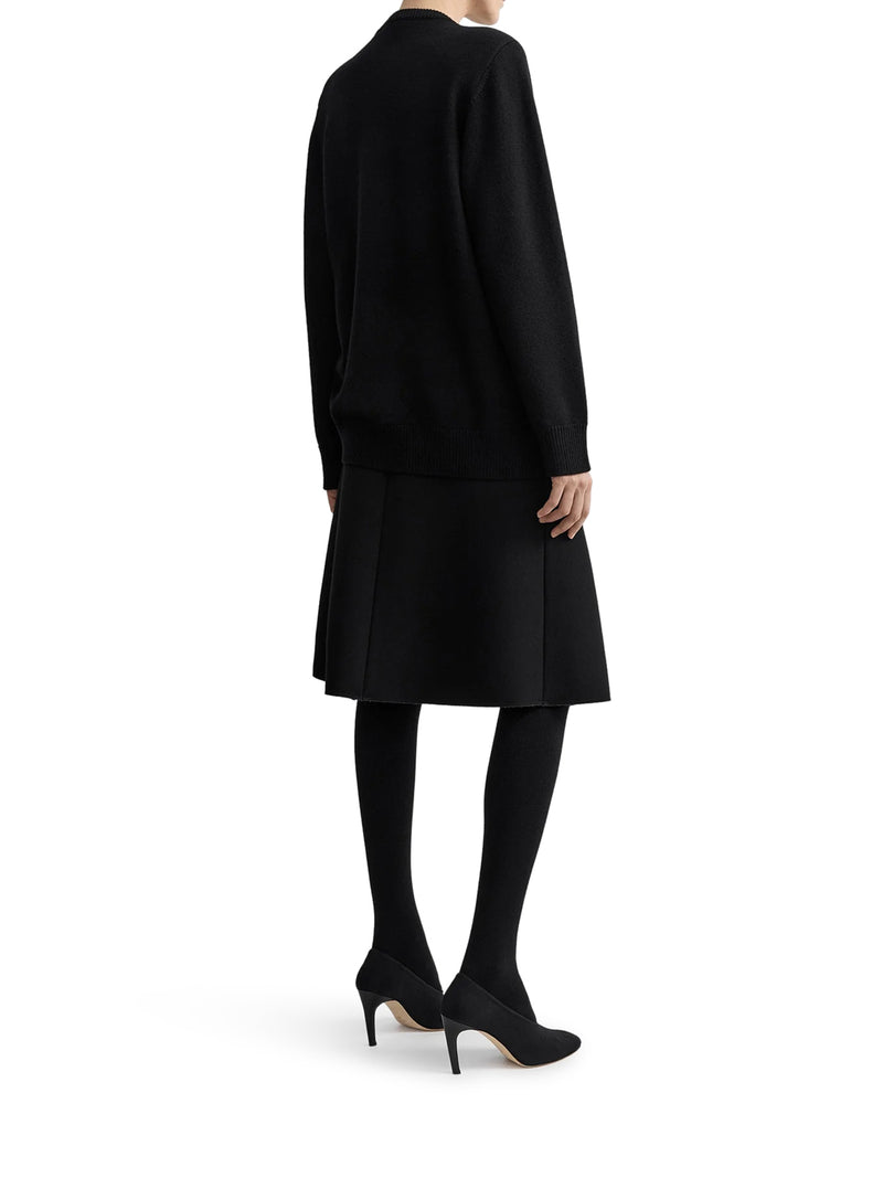 MAGLIONE IN CASHMERE ASIMMETRICO