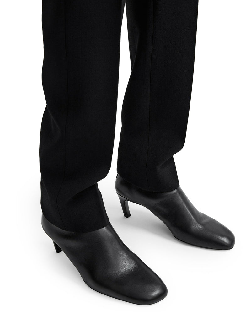 ANKLE-BOOTS CON TACCO MEDIO IN NAPPA
