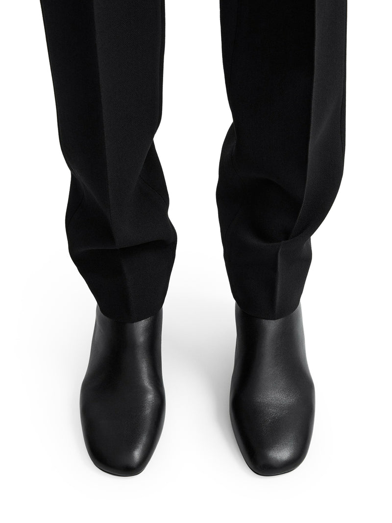 ANKLE-BOOTS CON TACCO MEDIO IN NAPPA