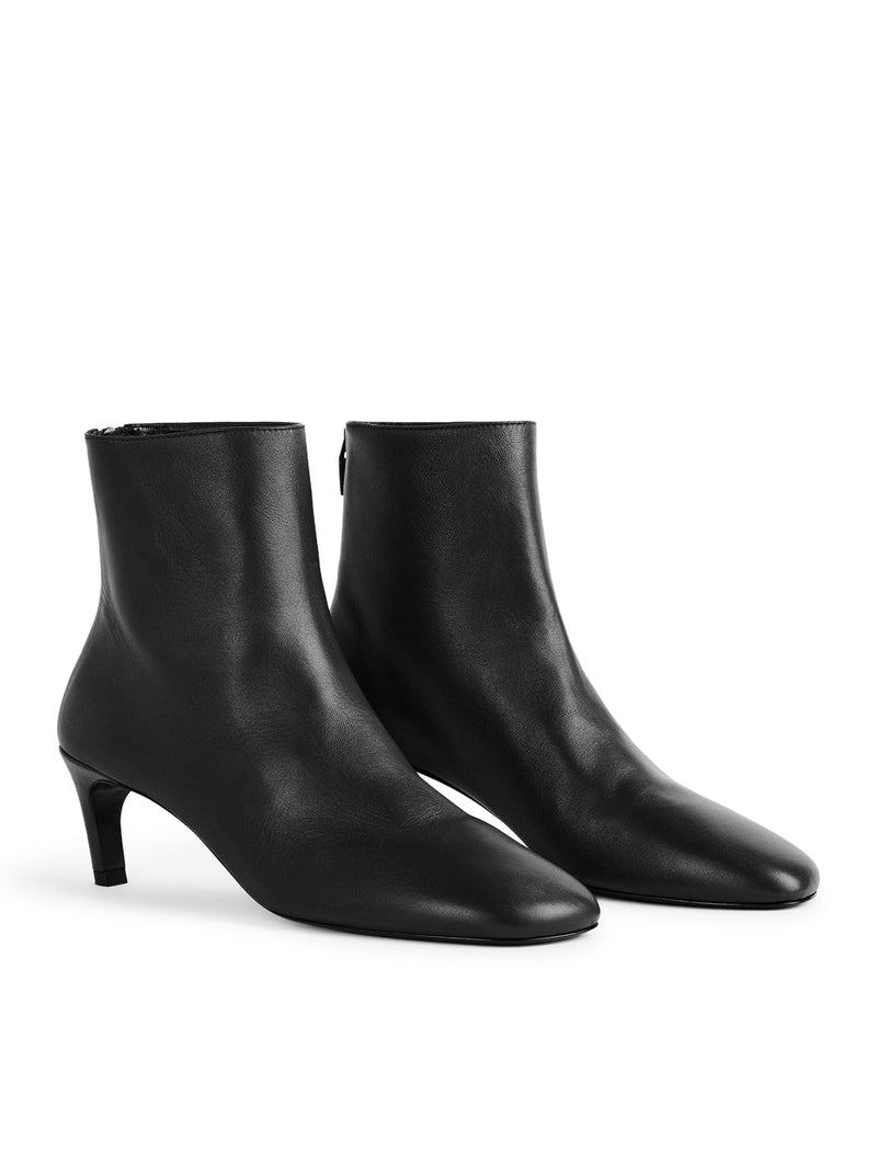ANKLE-BOOTS CON TACCO MEDIO IN NAPPA