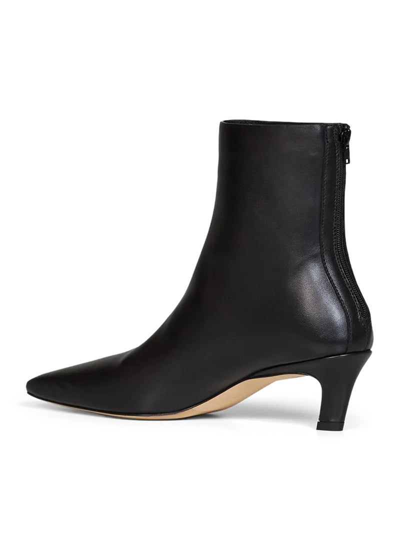 ANKLE-BOOTS CON TACCO MEDIO IN NAPPA