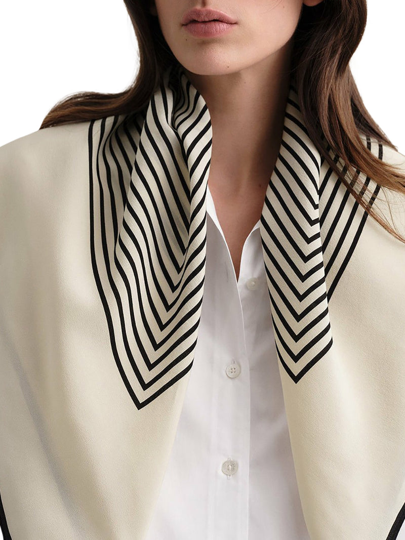 SCIARPA IN SETA CON MONOGRAM