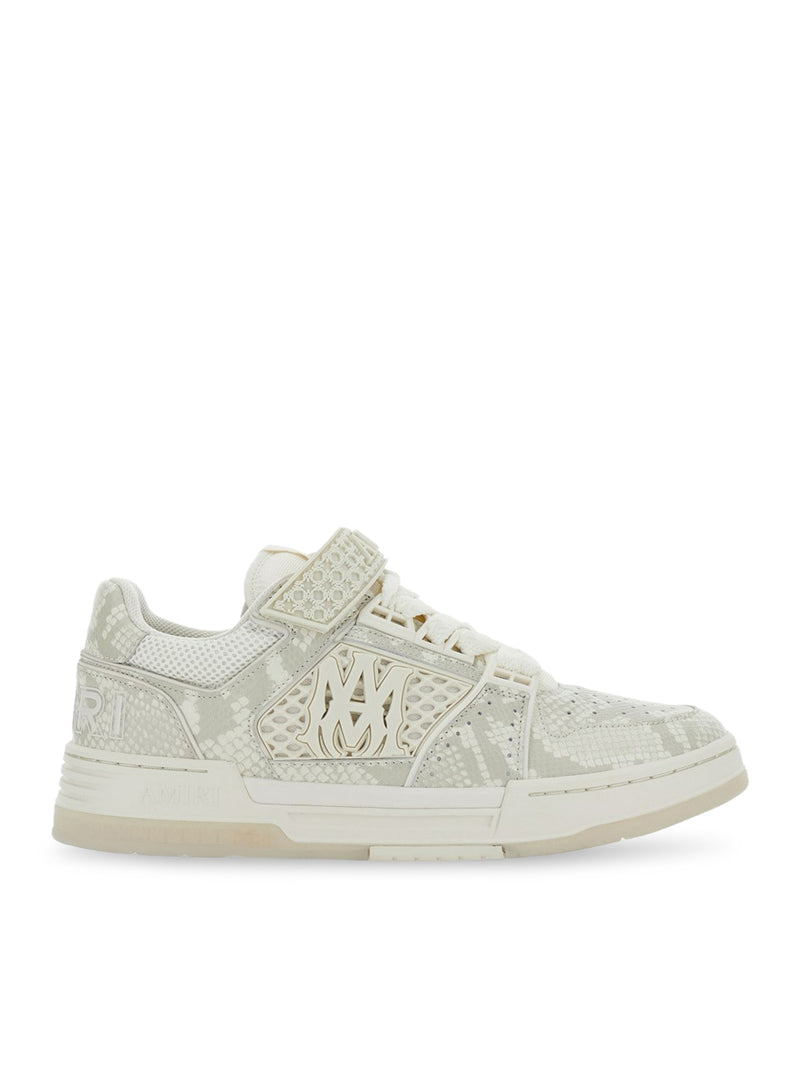 SNEAKER SKYLINE IN PELLE E MESH CON STAMPA PITONE