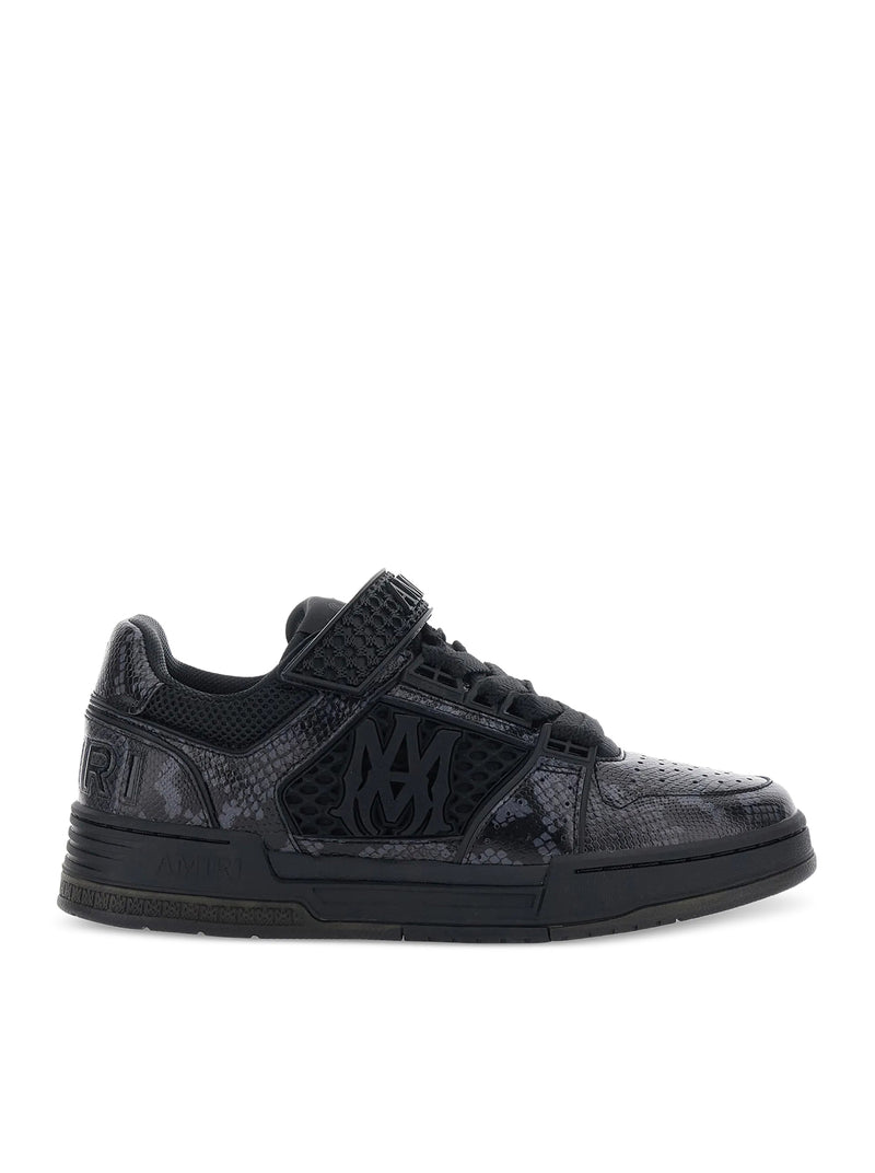 SNEAKER SKYLINE IN PELLE E MESH CON STAMPA PITONE