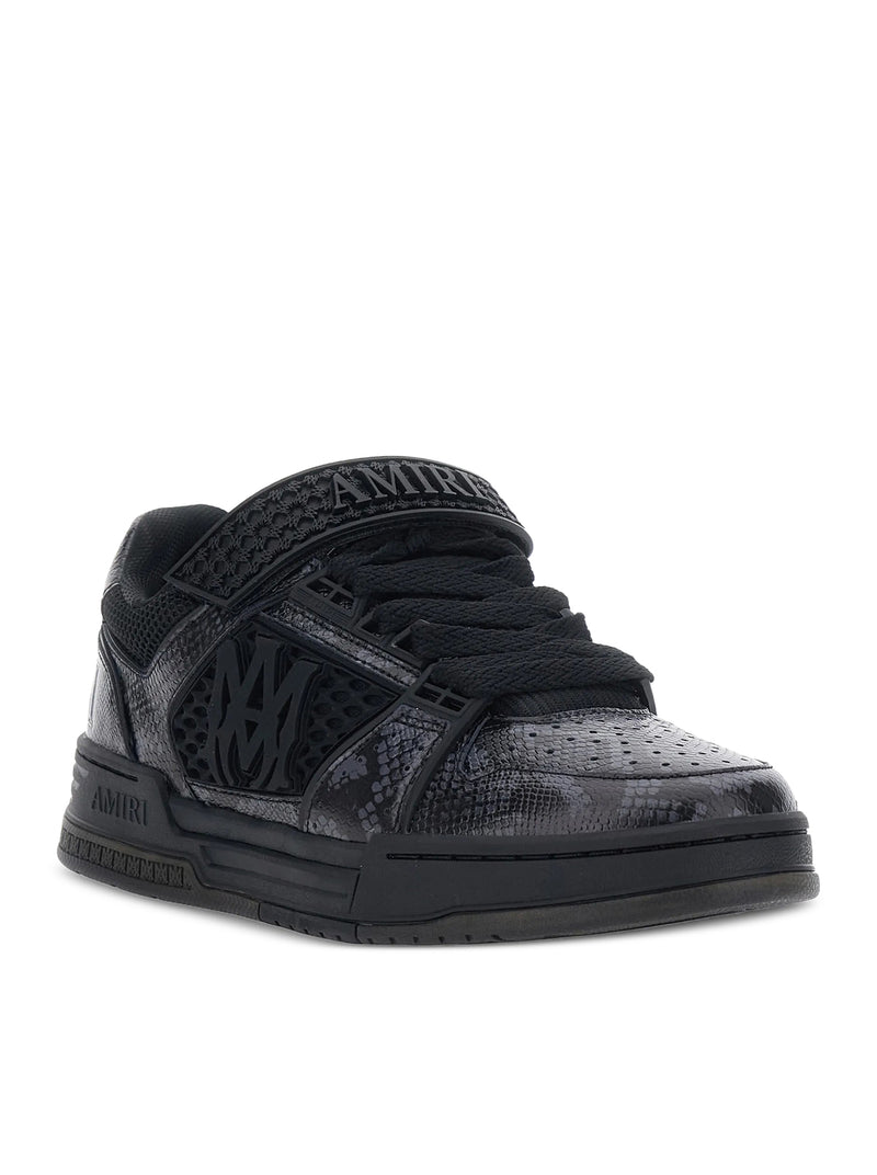 SNEAKER SKYLINE IN PELLE E MESH CON STAMPA PITONE