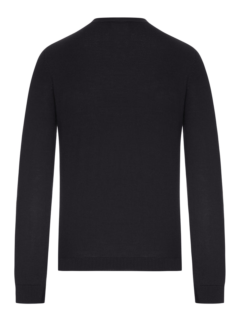 MAGLIONE GIROCOLLO IN MAGLIA FINE