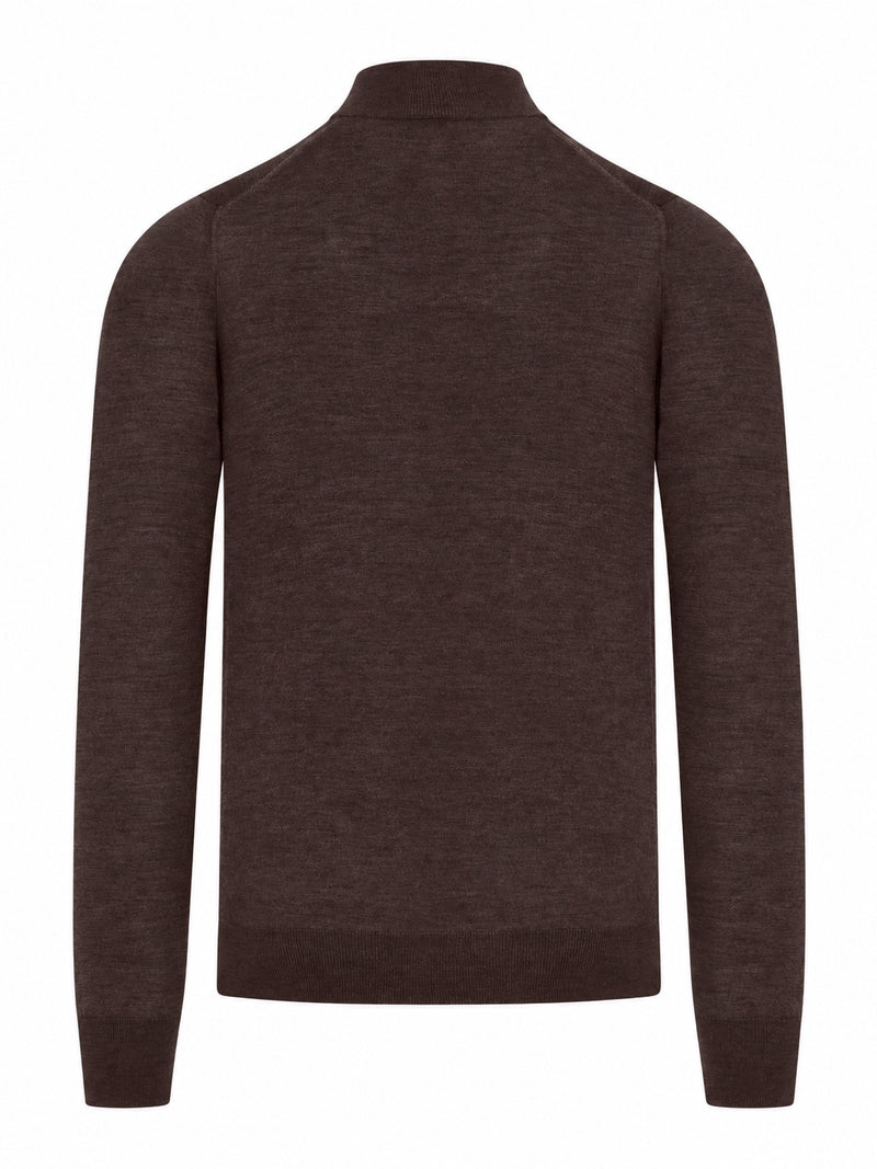 MAGLIA FULL ZIP IN VIRGIN WOOL