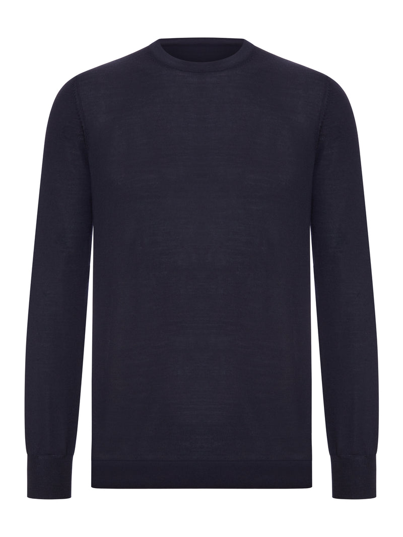 MAGLIONE GIROCOLLO IN MAGLIA FINE