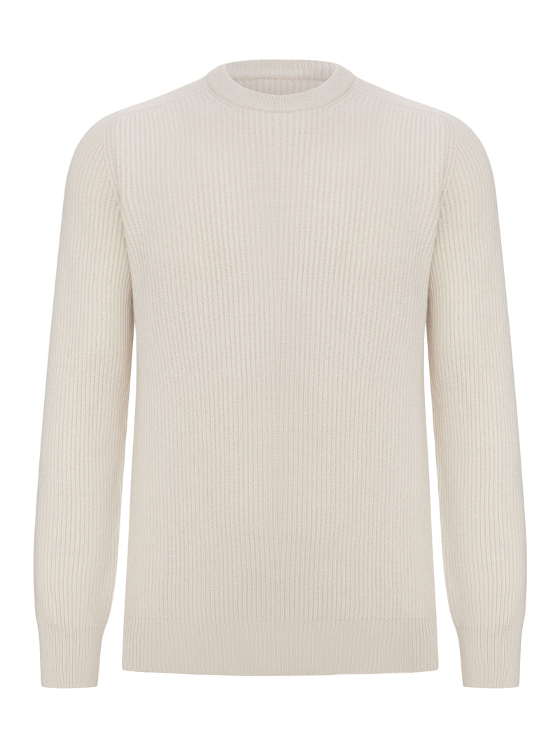 MAGLIONE GIROCOLLO IN MAGLIA A COSTE