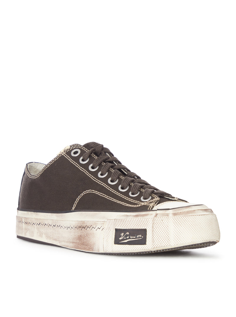 SNEAKER BASSA SKAGWAY LO G.PATTEN IN CANVAS CON EFFETTO VINTAGE