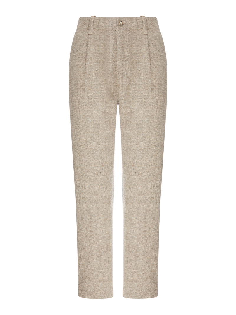 PANTALONI SARTORIALI A VITA ALTA
