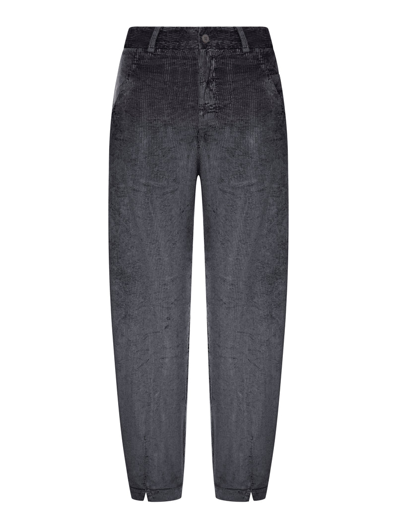 PANTALONI IN VELLUTO A COSTE