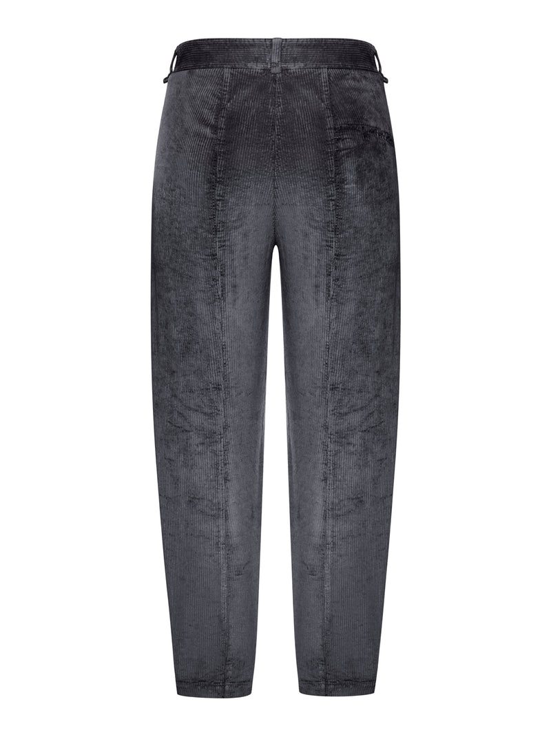 PANTALONI IN VELLUTO A COSTE