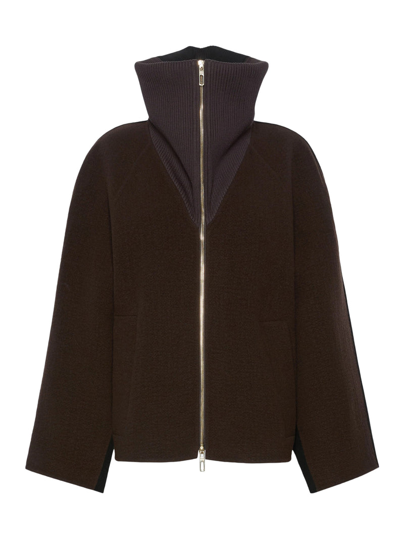 GIACCONE CORTO IN LANA CASHMERE