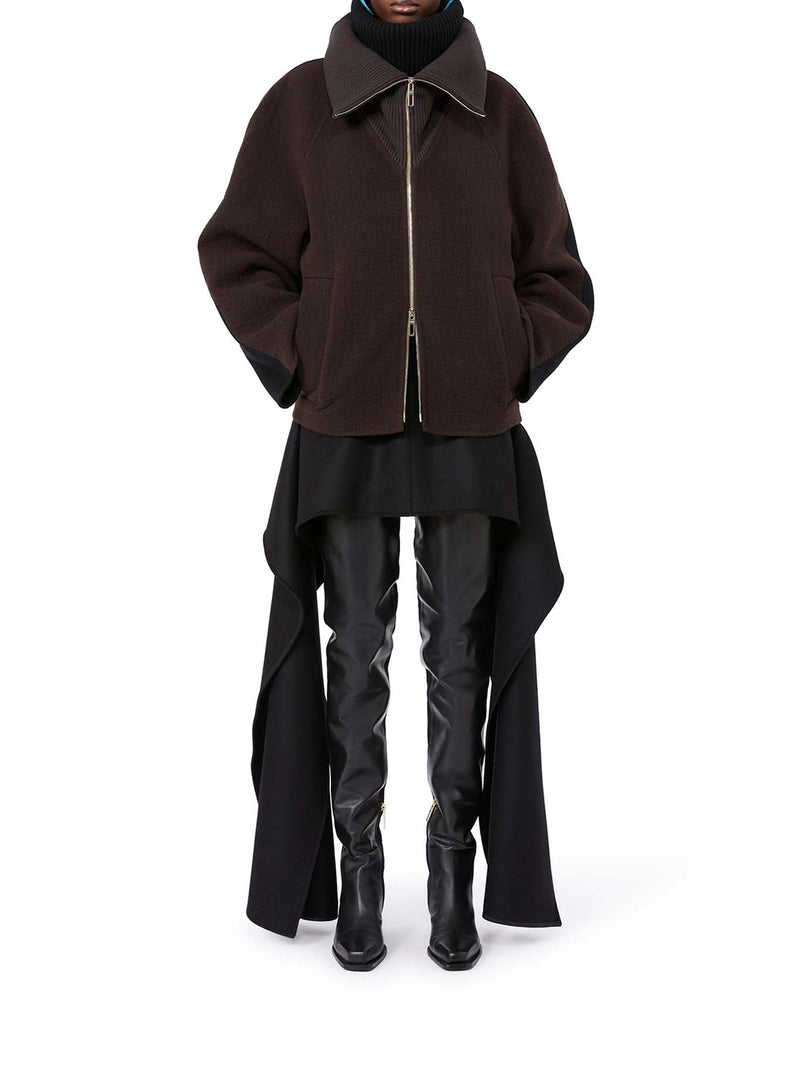 GIACCONE CORTO IN LANA CASHMERE