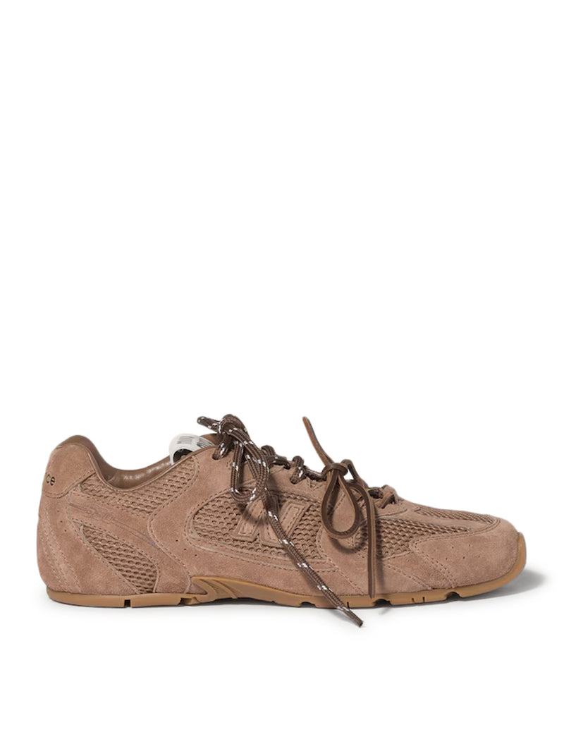 SNEAKERS NEW BALANCE X MIU MIU 530 SL IN PELLE SCAMOSCIATA E RETE