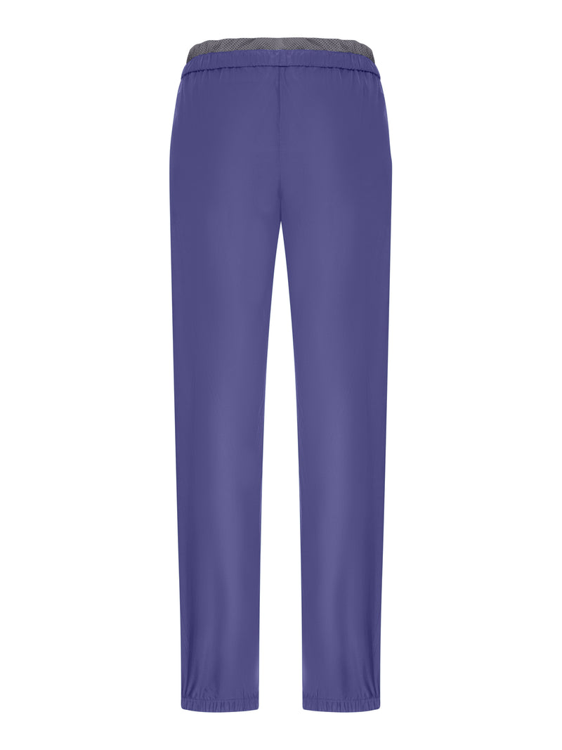 PANTALONI IN POPELINE TECNICO NEW BALANCE X MIU MIU CON COCO GAUFF