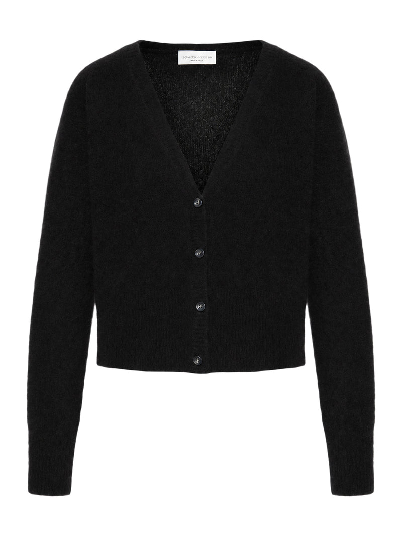 CARDIGAN IN CASHMERE E SETA