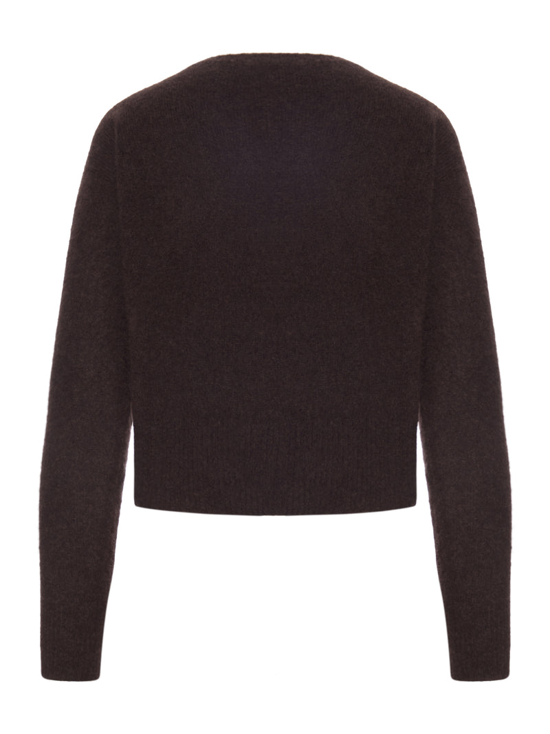 CARDIGAN IN CASHMERE E SETA