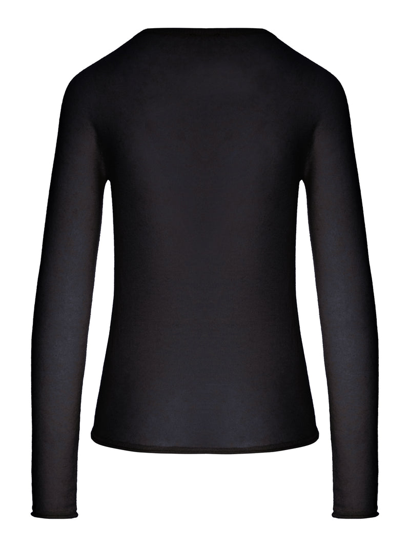 MAGLIA GIROCOLLO A MANICHE LUNGHE