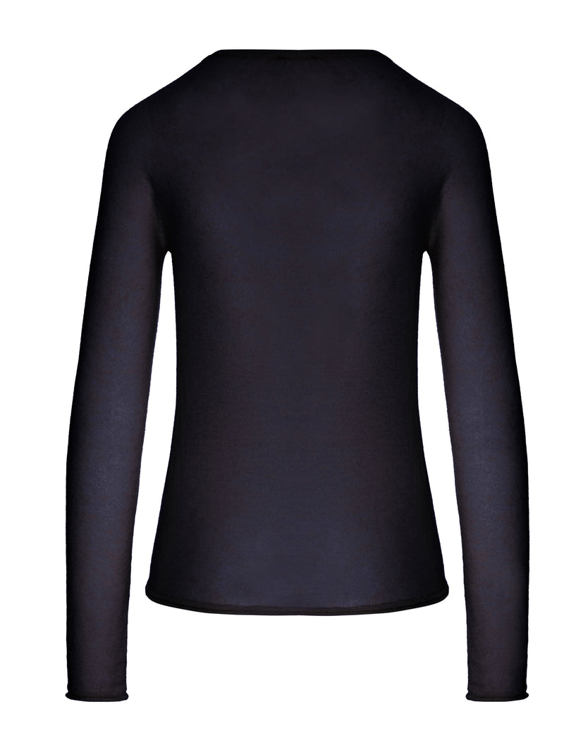 MAGLIA GIROCOLLO A MANICHE LUNGHE