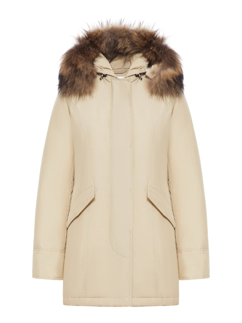 ARCTIC PARKA IN RAMAR CLOTH CON PELLICCIA REMOVIBILE