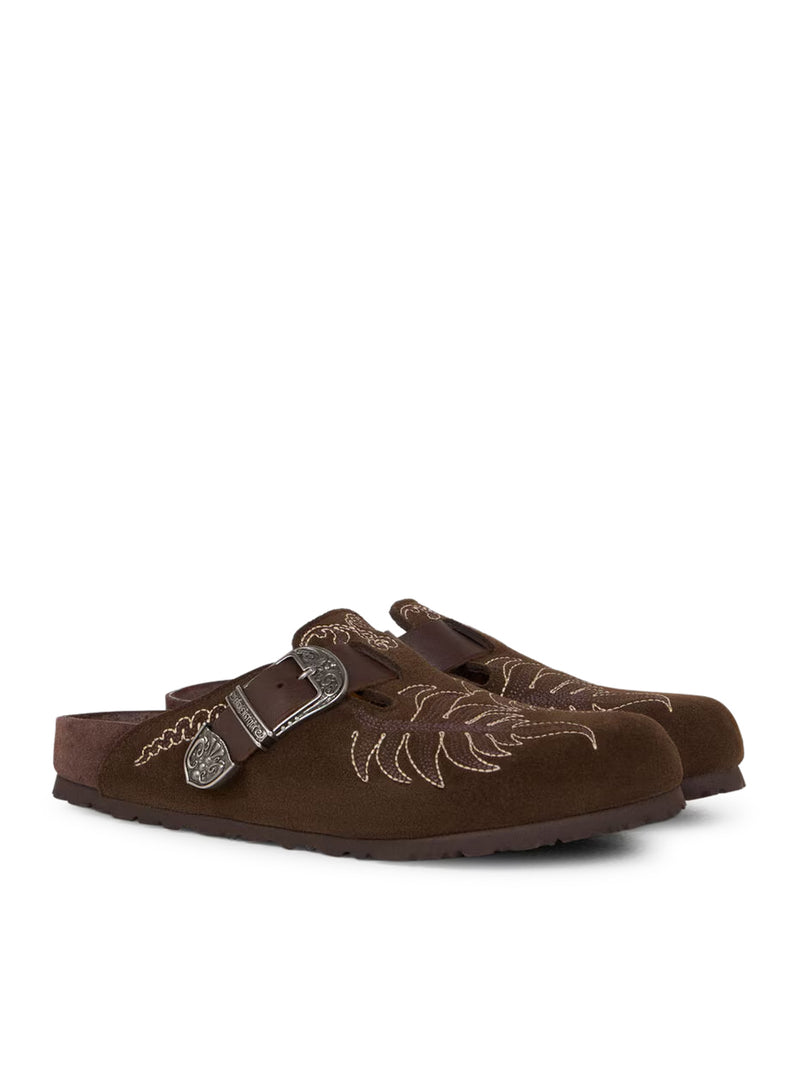 SABOT BOSTON IN SUEDE RICAMATO BIRKENSTOCK BY ETRO