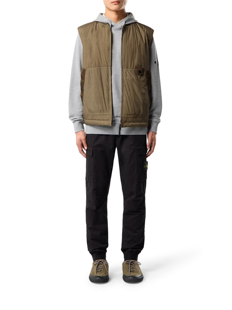 PANTALONE JOGGER VESTIBILITÀ REGULAR TAPERED CON VITA ELASTICIZZATA