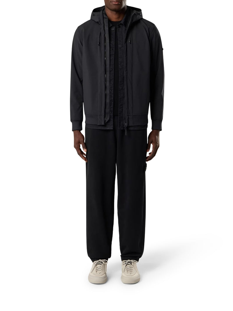 PANTALONE JOGGER CON TASCHE E FONDO GAMBA ELASTICIZZATO