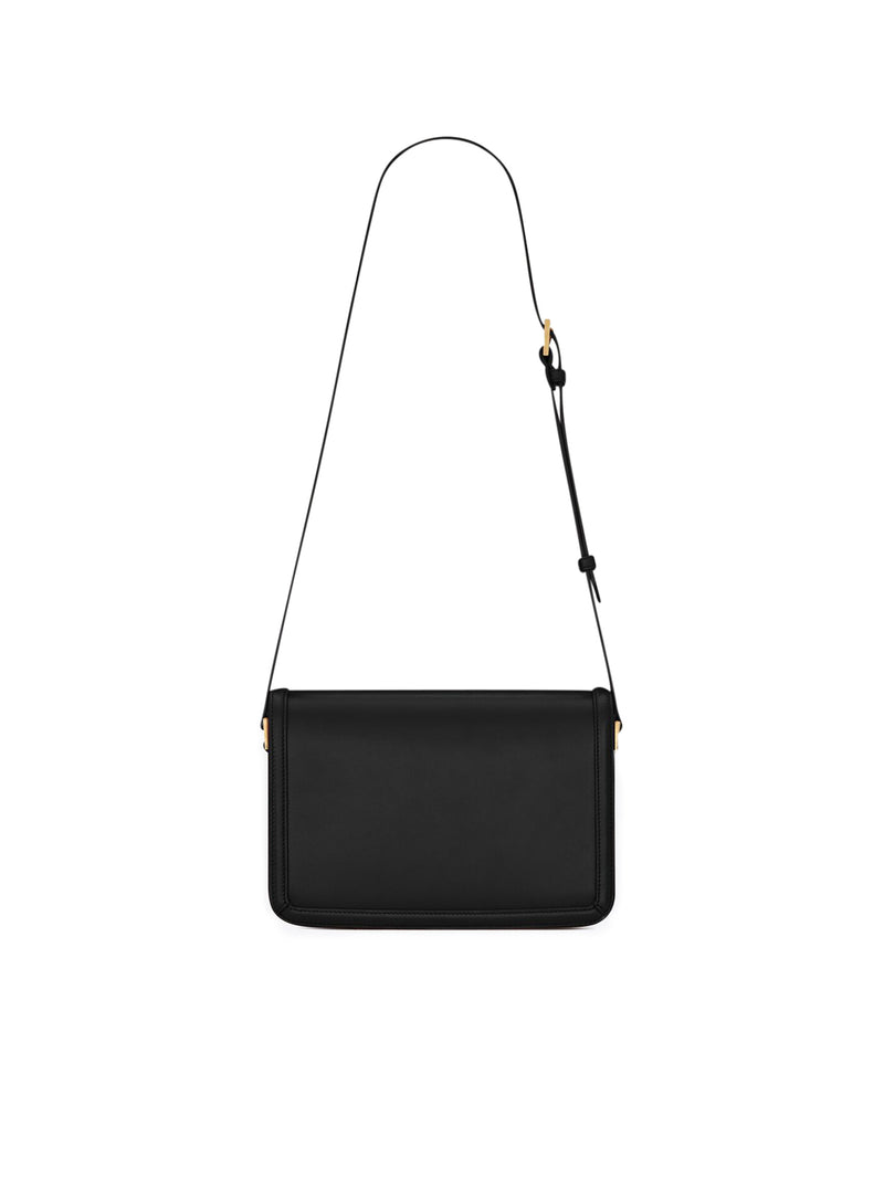 BORSA SATCHEL SOLFERINO MEDIA IN PELLE BOX SAINT LAURENT