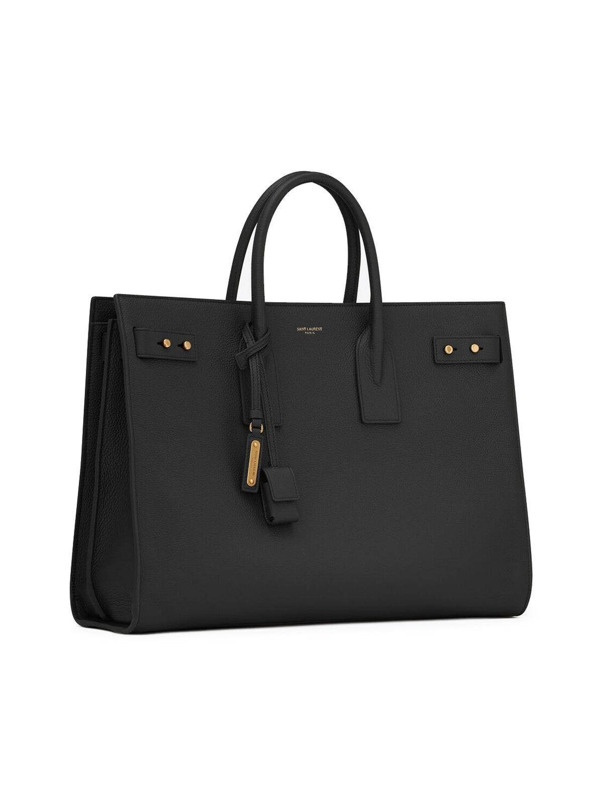 BORSA SAC DE JOUR GRANDE E SOTTILE IN PELLE MARTELLATA – Suit Negozi