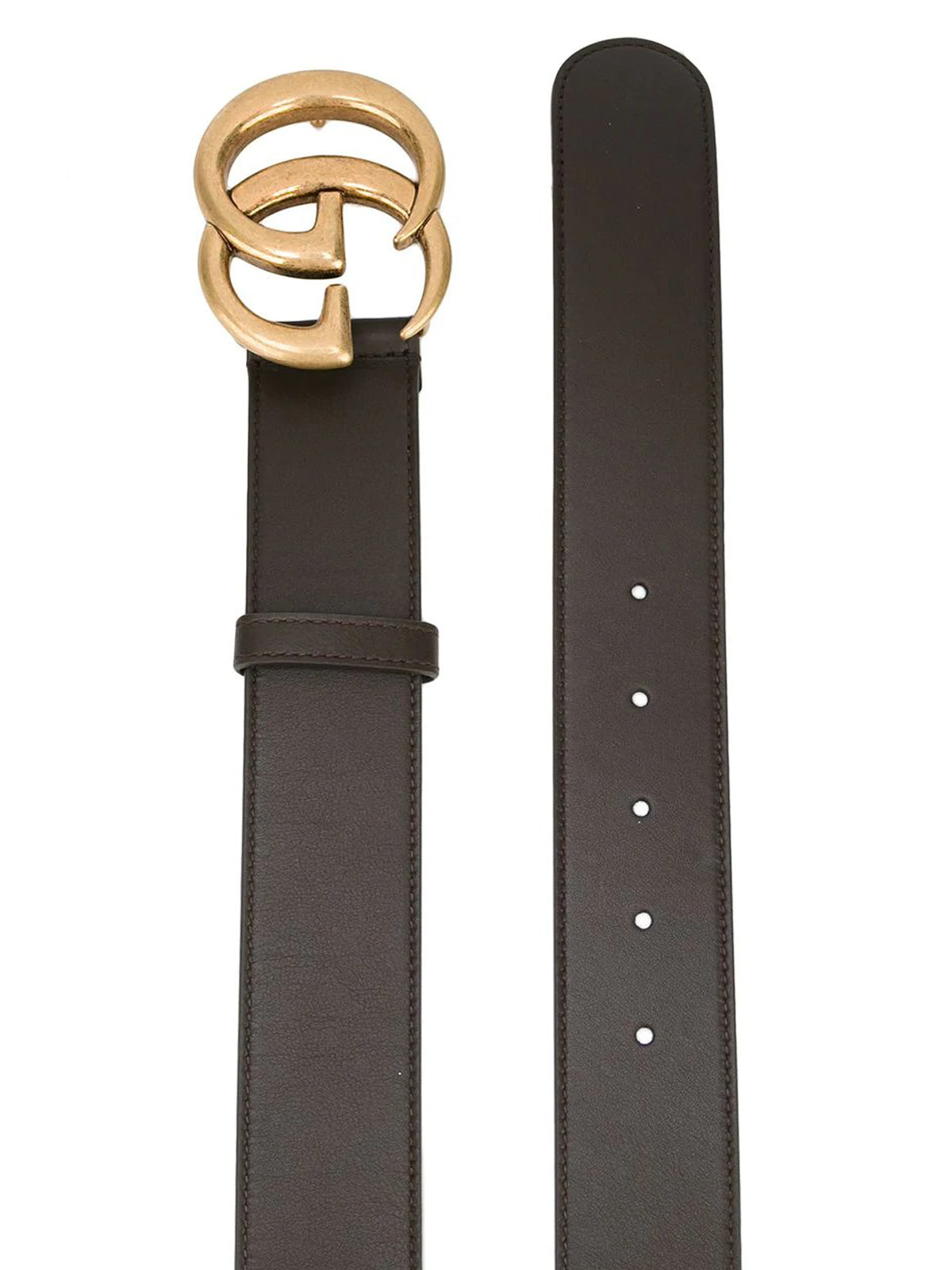 Cintura con fibbia doppia G 4cm