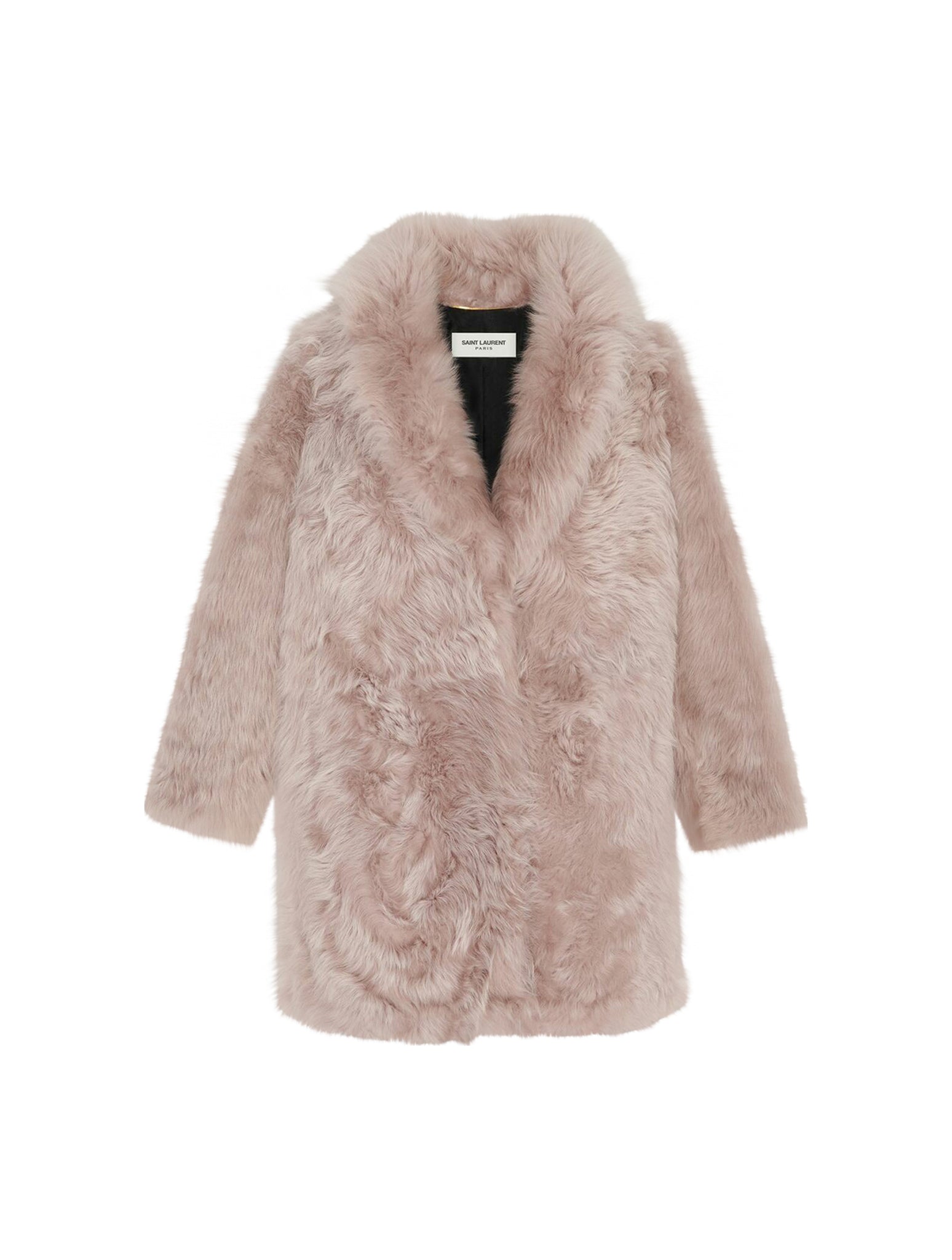 LONG SHEARLING COAT