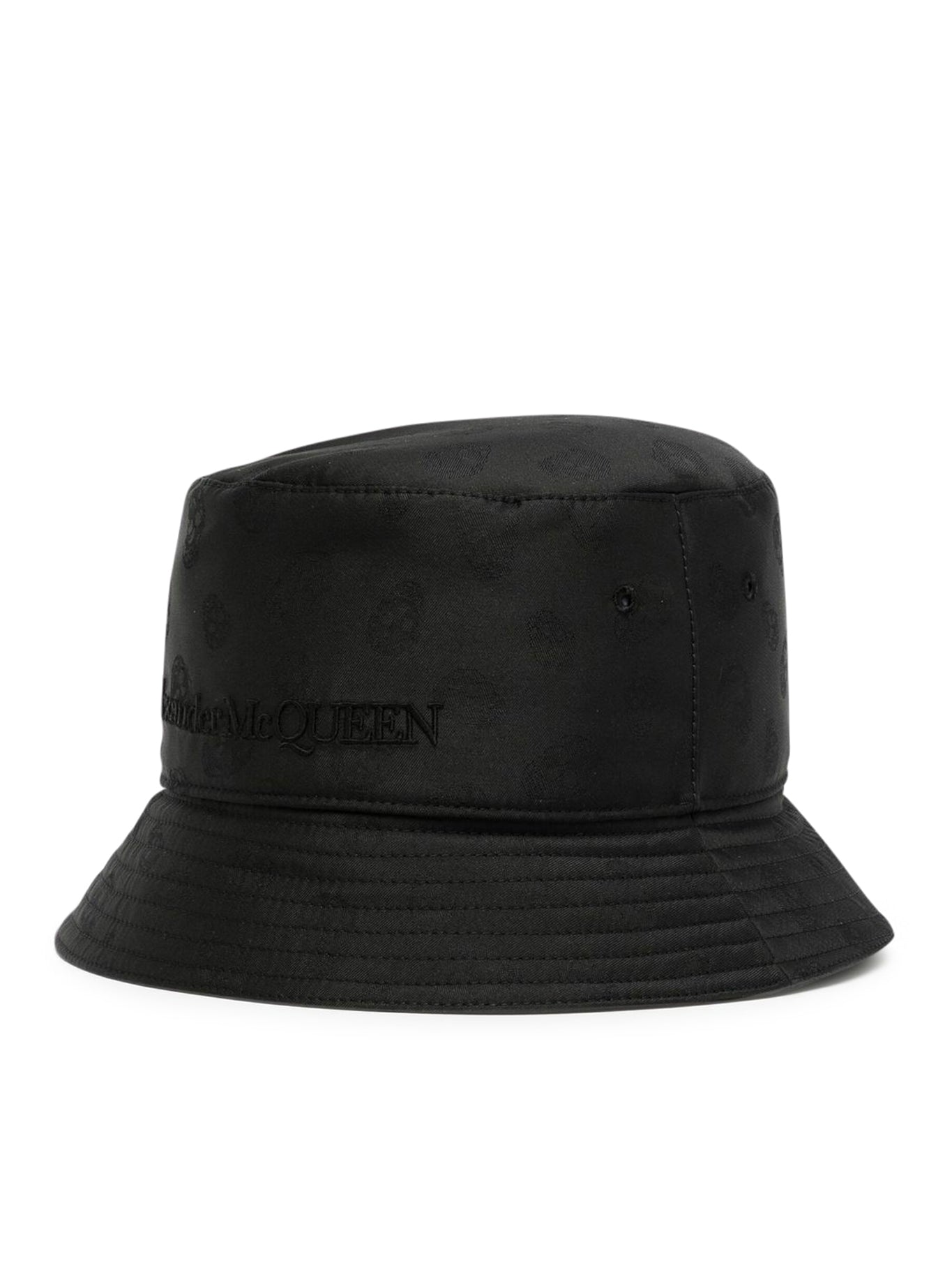 Cappello bucket Skull-Jacquard